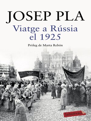 cover image of Viatge a Rússia el 1925